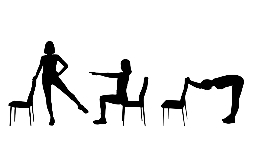 Yoga auf dem Stuhl, für alle Altersklassen geeignet!