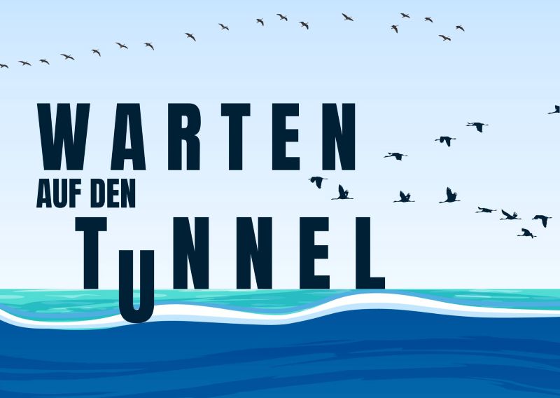 Warten auf den Tunnel
