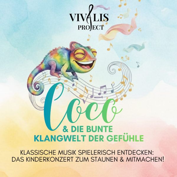 Klassisches Kinderkonzert: Coco & die bunte Klangwelt der Gefühle