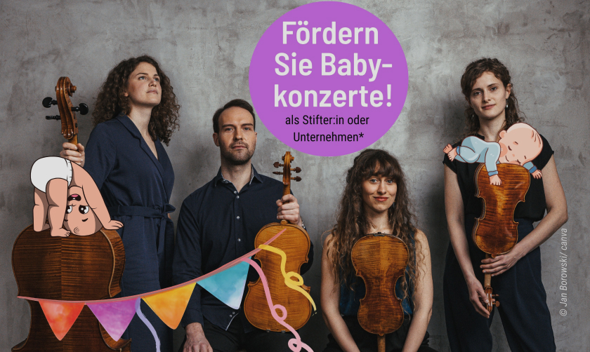 DAS Babykonzert - Canea Quartett
